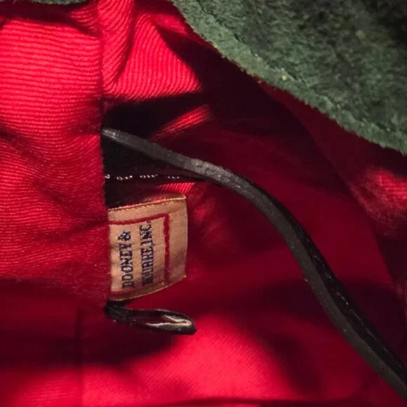 Dooney & Bourke Black Florentine Satchel Purse Bag Very Good Condition - Picture 7 of 7